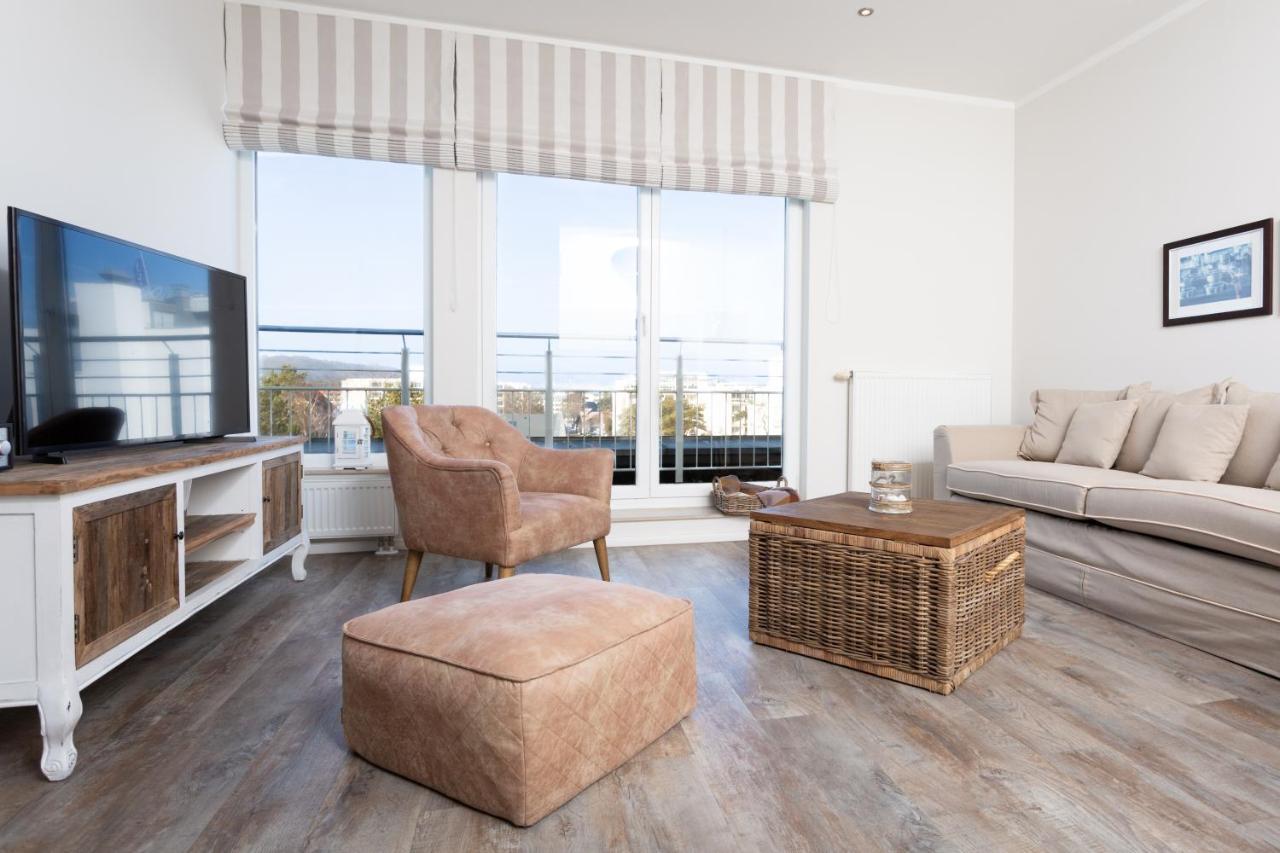 Apartment Strandnahe Fewos Mit Meerblick Und Dachterrasse, Residenz Bel Vital - Kategorie E Binz