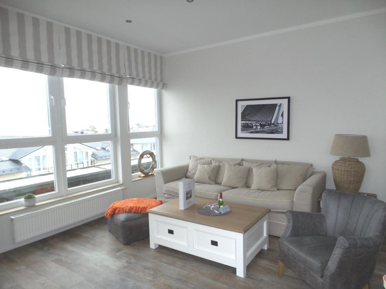 Strandnahe Fewos Mit Meerblick Und Dachterrasse, Residenz Bel Vital - Kategorie E Binz